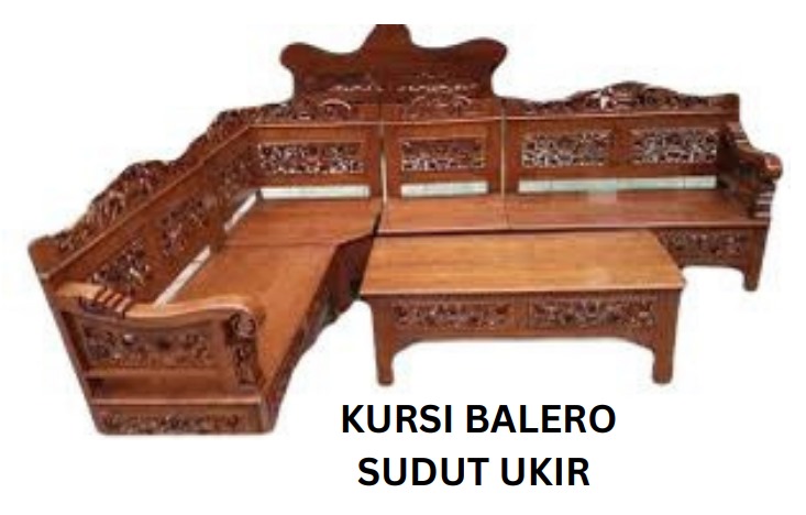 Kursi Balero Sudut Ukir